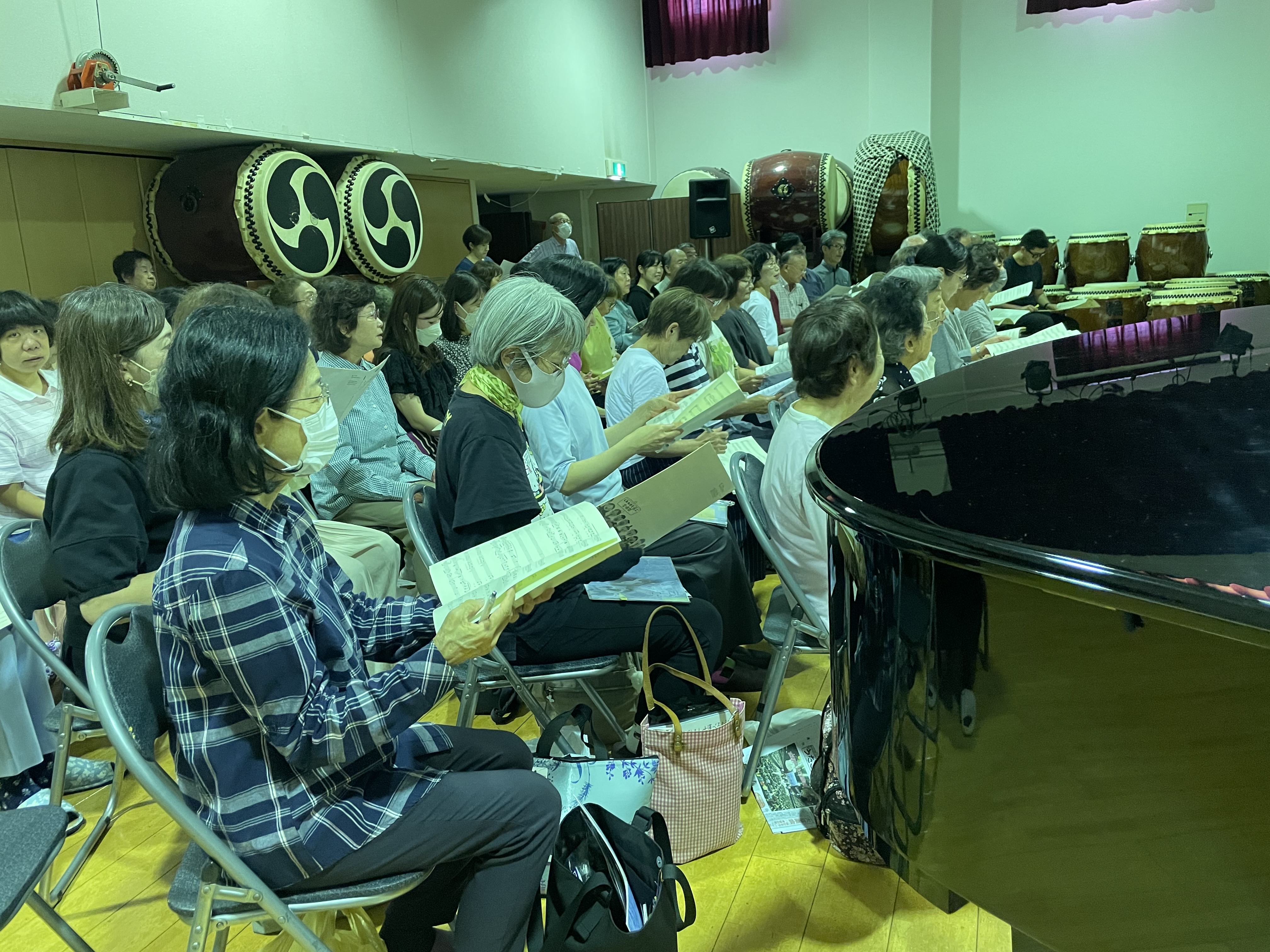 中部班レッスン風景